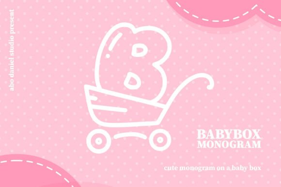 Babybox Monogram: A Playful Typeface for Branding