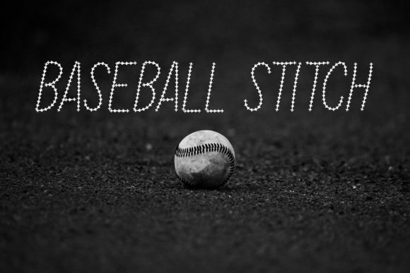 Baseball Stitch: The Sport-Inspired Decorative Font