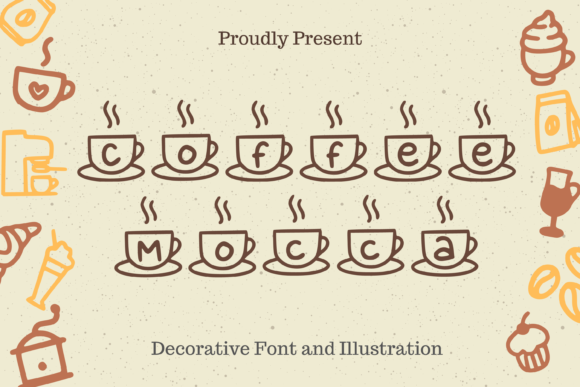 Coffee Mocca: A Joyful Decorative Font for Makers