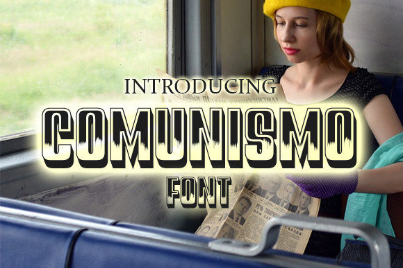 Comunismo: A Bold 3D Typeface for Branding