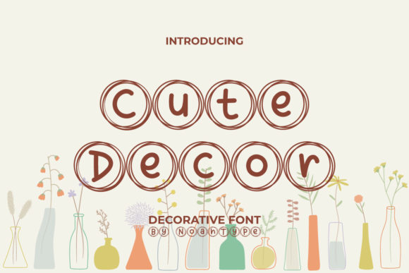 Cute Decor Font for Polished Brand Identity