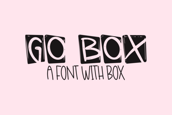 Go Box Font: A Bold Decorative Choice for Modern Designers