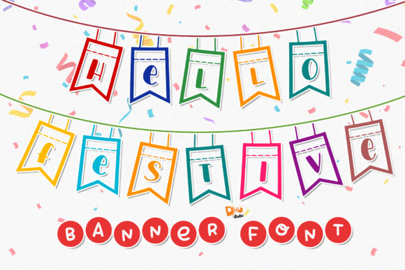 Hello Festive Font for Makers and Sellers