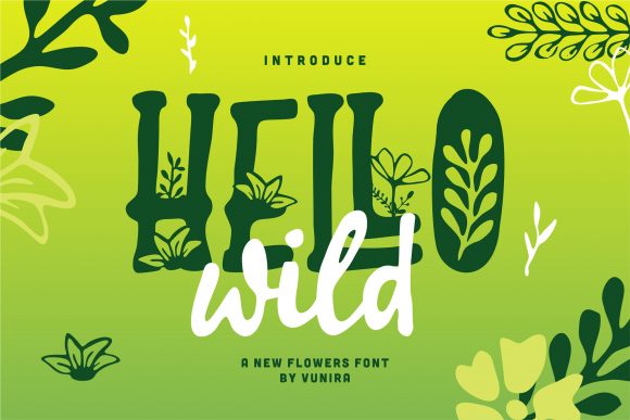 Hello Wild Typeface for Digital Branding