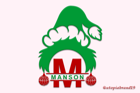 Manson Monogram: A Festive Decorative Font for Makers