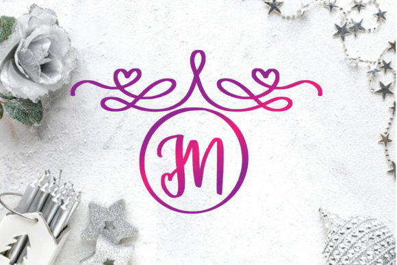 Monogram Decorative Font for Handmade Brands