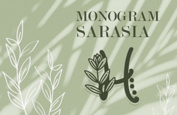 Monogram Sarasia: Elegant Typography for Modern Design