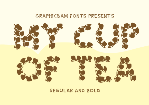 My Cup of Tea Font for Branding and Design