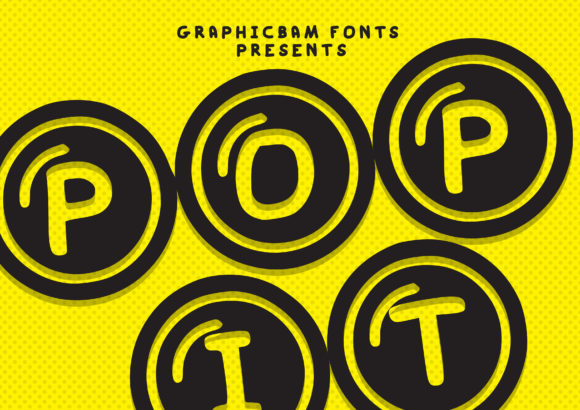 Pop It: A Playful Decorative Font for Bold Branding