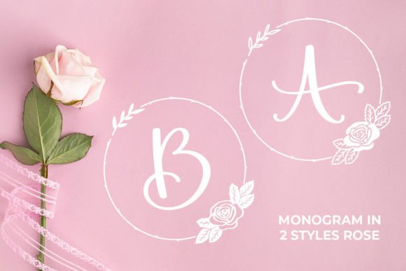 Rosegram: A Decorative Font for Digital Branding